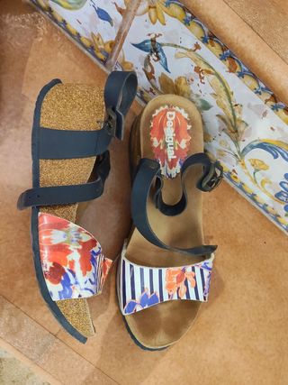 Lote de 5 pares de sandalias