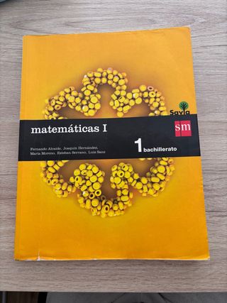 Matemáticas I. 1 Bachillerato. Savia