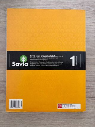 Matemáticas I. 1 Bachillerato. Savia