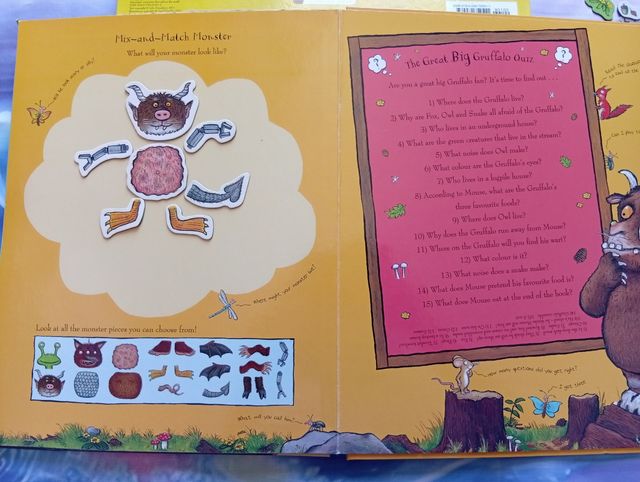 The Gruffalo Magnet Book y The Gruffalo's Child