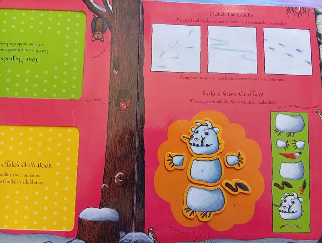 The Gruffalo Magnet Book y The Gruffalo's Child