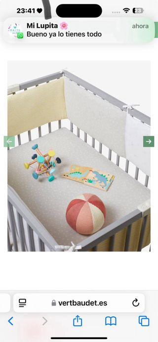 Parque madera bebé 2 alturas