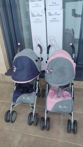 Carrito de muñecas Silver Cross