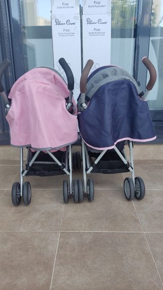 Carrito de muñecas Silver Cross