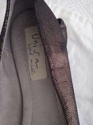 Bailarinas Unisa Talla 37 Doradas