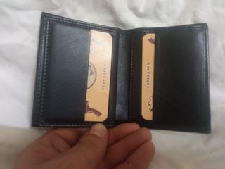 Cartera Portaplaca Policía Nacional CNP cuero piel