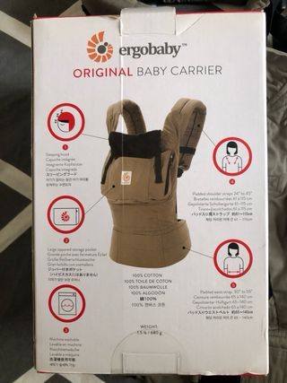 2 Mochilas Portabebés Ergobaby Original