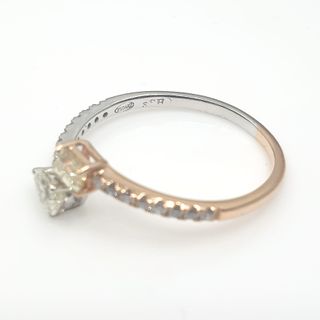 Anillo Oro 18k Diamantes Certificado