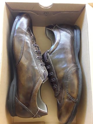 Zapatos Massimo Dutti Marrones