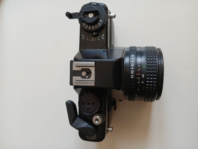 Cámara Praktica BCA Electronic con objetivo