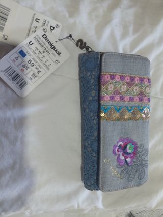 Cartera Desigual MONE MARIA EXOTIC JEAN