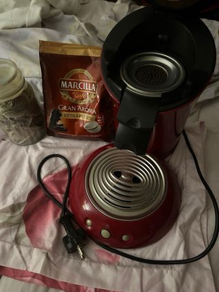 Cafetera Philips Senseo Roja