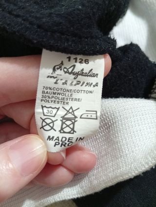 Chaqueta Australian by l'Alpina vintage Negra XL