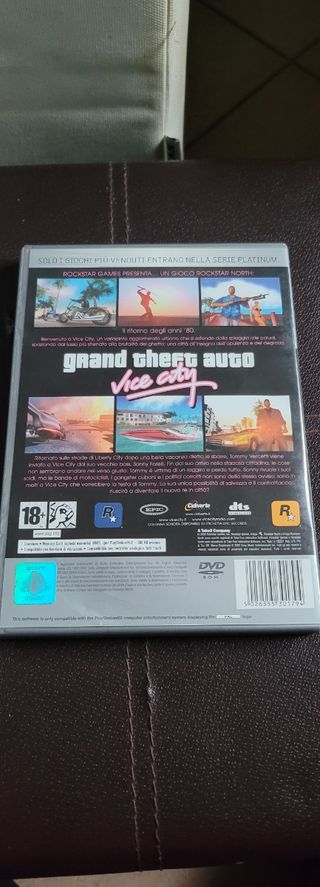 GTA Vice City Platinum PS2 PAL