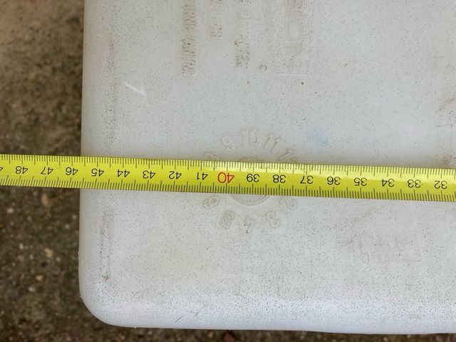 Depósito aguas limpias camper