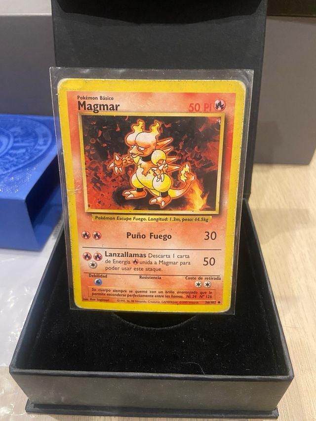 Carta Pokémon Magmar Base Set 1999