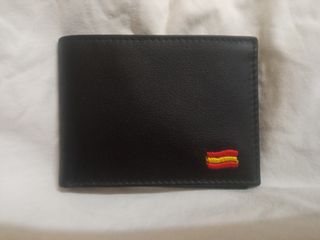 Cartera Americano PortaPlaca Guardia Civil Cuero