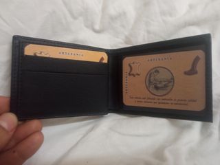 Cartera Americano PortaPlaca Guardia Civil Cuero