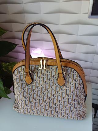 Bolso de mano con estampado