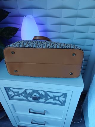 Bolso de mano con estampado