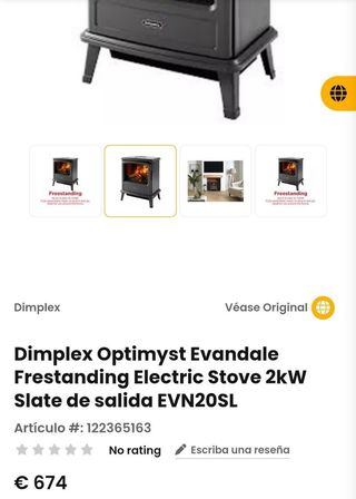 Dimplex Electric chimenea