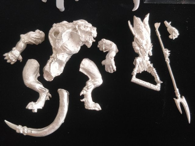 Manticora Elfos Oscuros Warhammer Caja