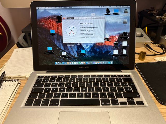 MacBook Pro 13 2009 Plata