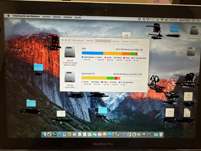 MacBook Pro 13 2009 Plata