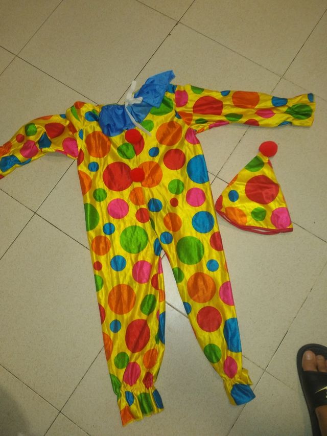 Disfraz Payaso Infantil Polka Dots