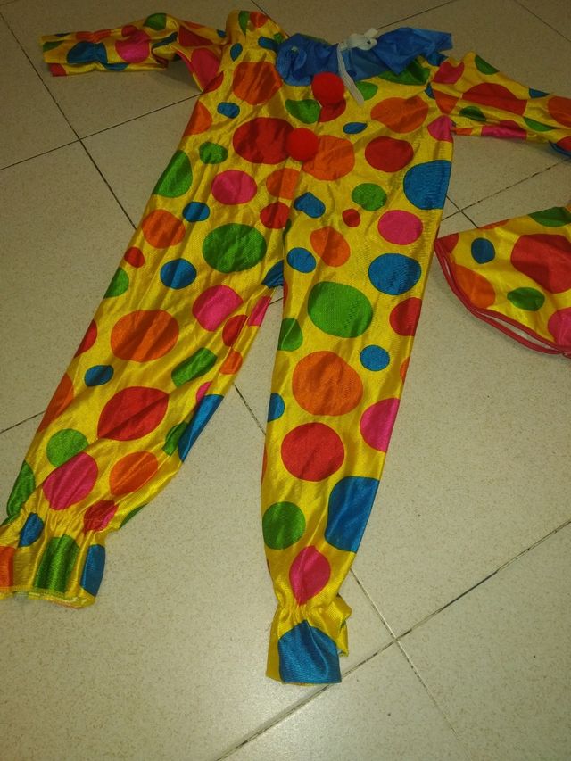 Disfraz Payaso Infantil Polka Dots