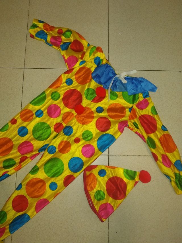 Disfraz Payaso Infantil Polka Dots