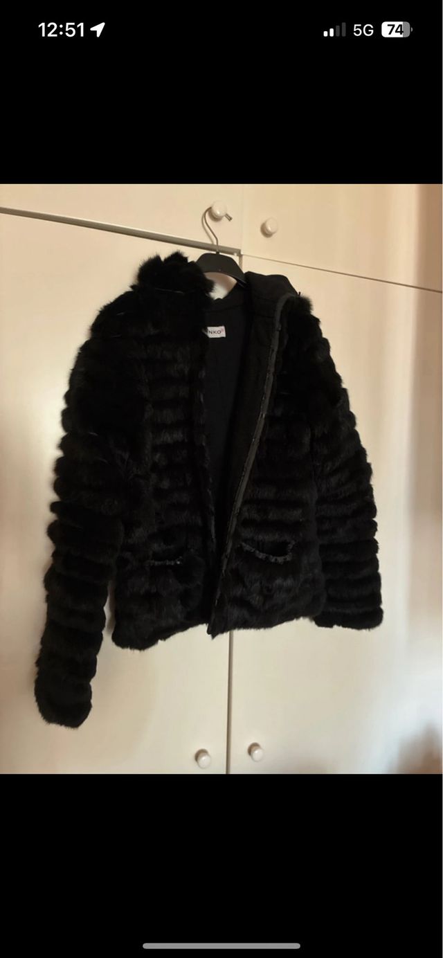 Pinko Pelliccia Nera