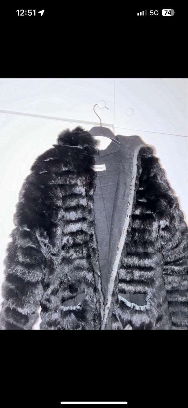 Pinko Pelliccia Nera