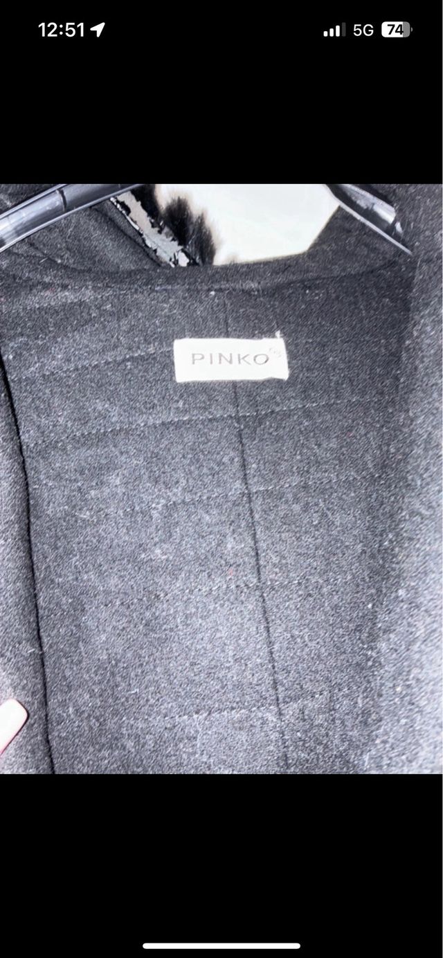 Pinko Pelliccia Nera