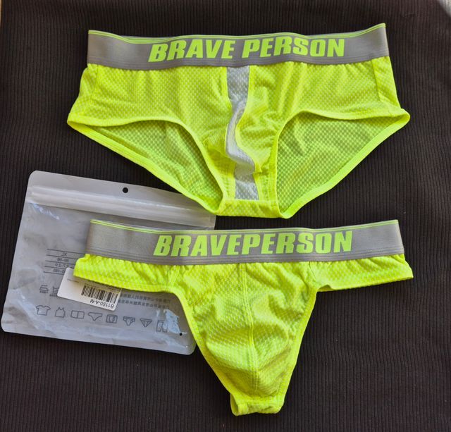 Conjunto BRAVE PERSON Amarillo Flúor S