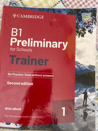 Cambridge B1 Preliminary for Schools Trainer