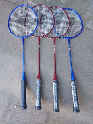 4 Raquetas de Bádminton