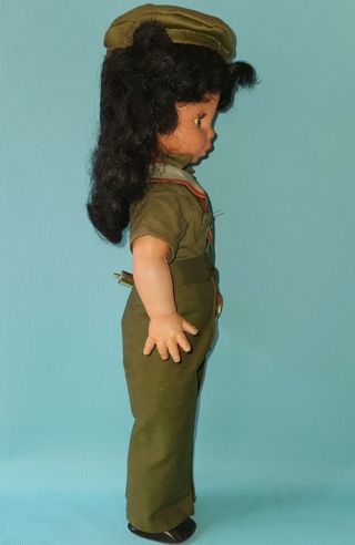 Antigua Muñeca Militar Española Taamaño Grande