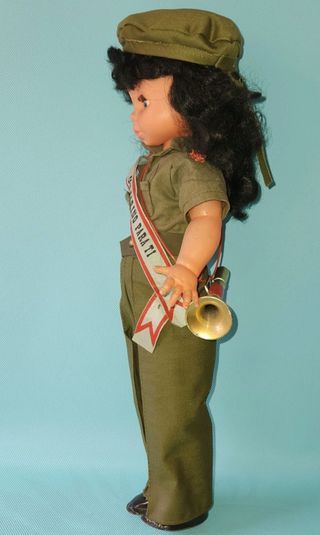 Antigua Muñeca Militar Española Taamaño Grande