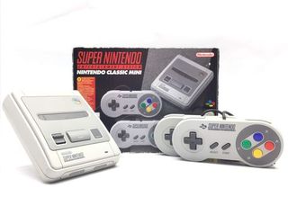 Consola Super Nintendo Classic Mini Blanca