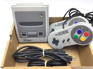 Consola Super Nintendo Classic Mini Blanca