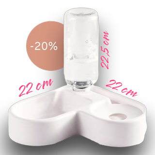 Bebedero Comedero Esquinero Mascotas PERRO GATO