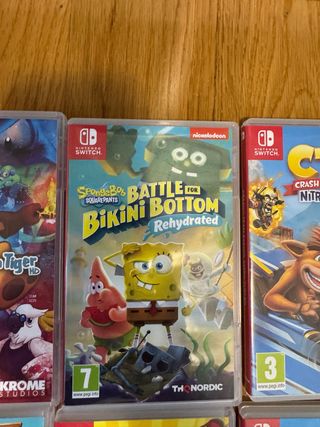 Nintendo Switch SpongeBob Battle for Bikini Bottom