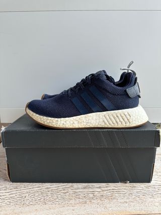 Bambas Adidas NMD R2 Azul Marino