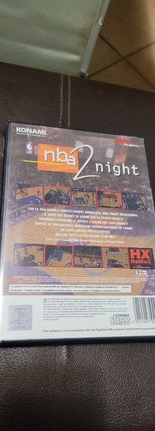 PlayStation 2 NBA 2Night ESPN PAL