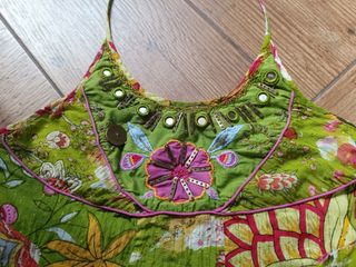 Vestido Flamenco Verde Talla XL