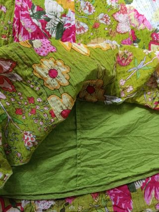 Vestido Flamenco Verde Talla XL