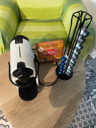 Cafetera Nespresso Krups Blanca,regalo capsulas