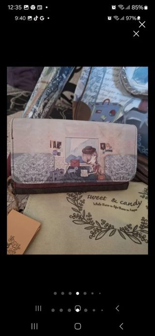 Conjunto bolso grande y cartera Sweet Candy