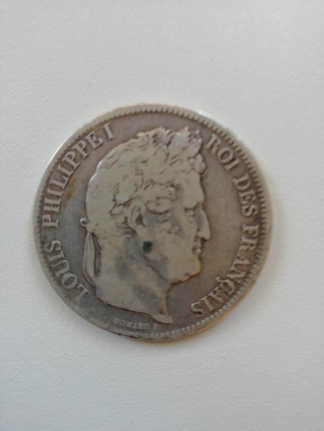 Moneda Luis Felipe I Rey de los Franceses